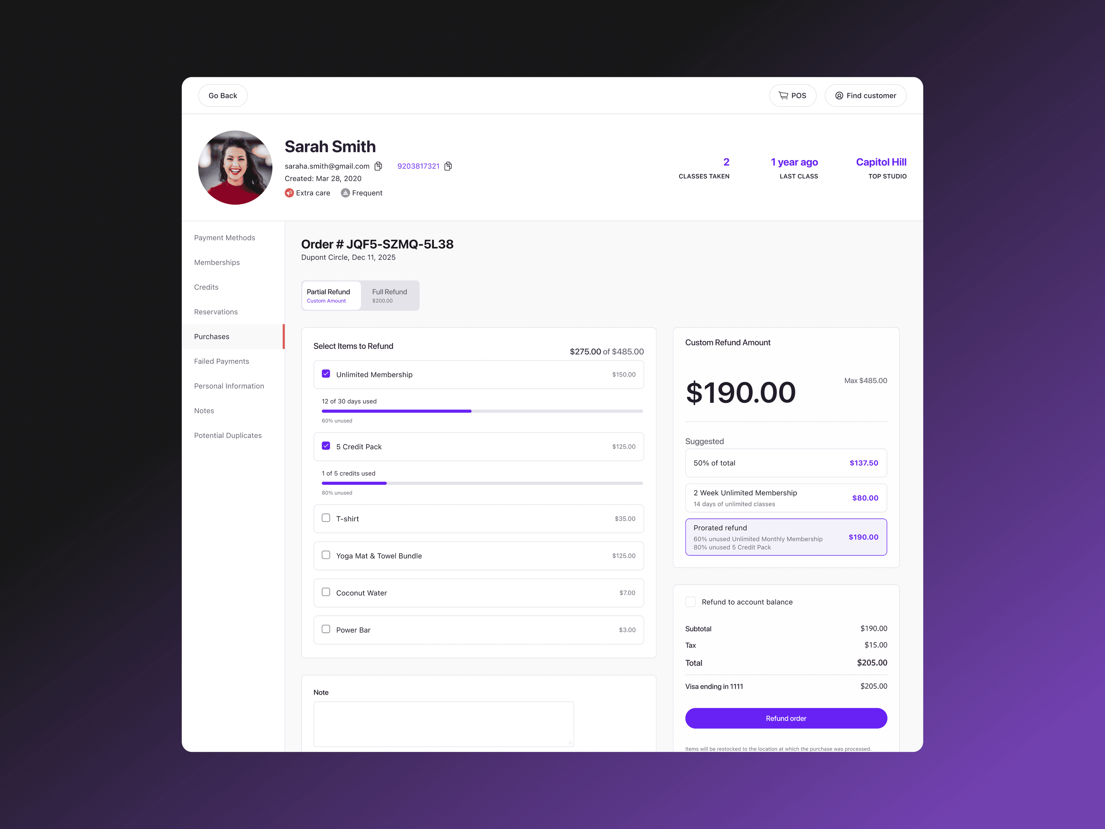 Partial Refunds visual