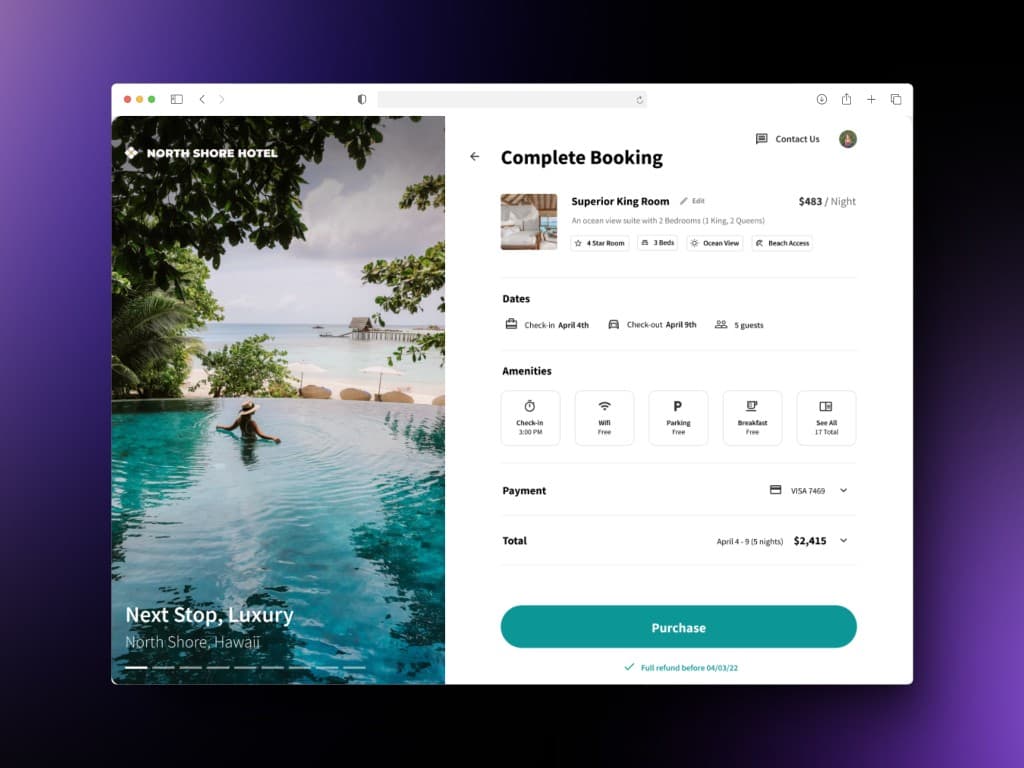 Hotel Reservation visual