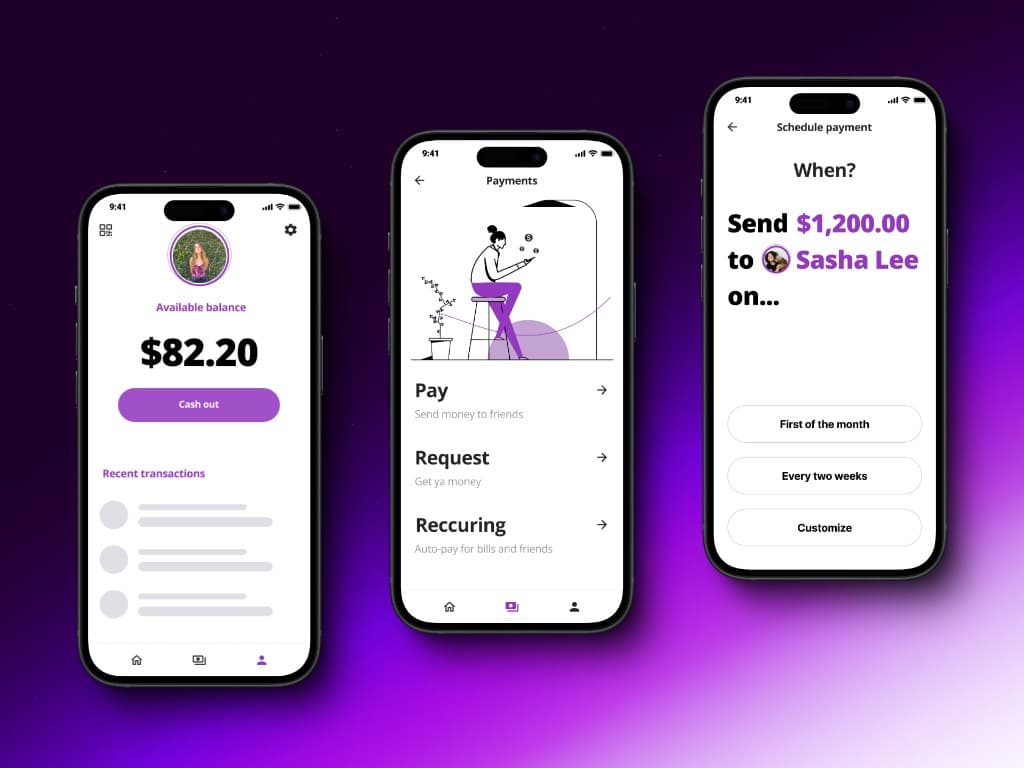 Venmo Redesign visual